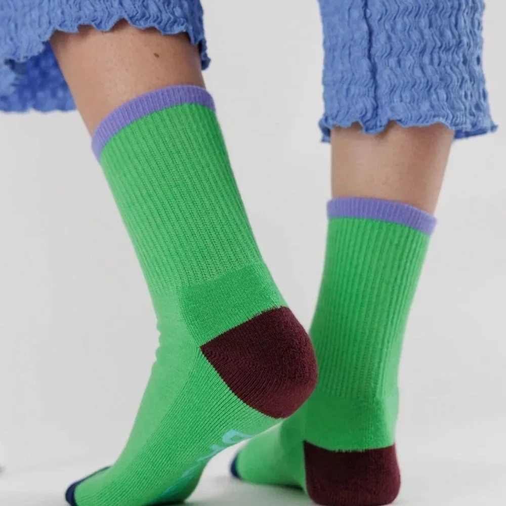 NWT BAGGU Ribbed Mix Socks